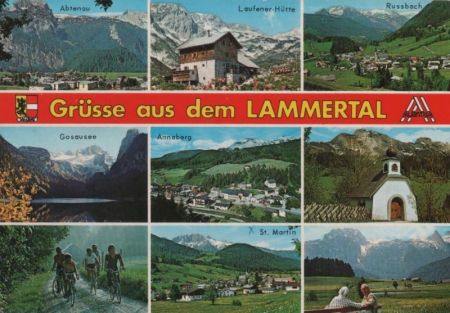 Österreich - Lammertal - u.a. Russbach - 1991 Österreich - Lammertal - u.a. Russbach - 1991