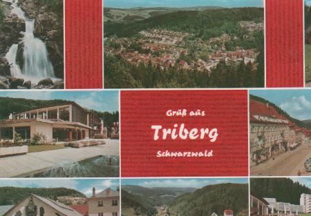 Gruß aus Triberg/Schwarzwald - ca. 1985 Gruß aus Triberg/Schwarzwald - ca. 1985