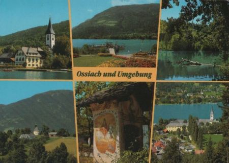 Österreich - Ossiach - Umgebung, u.a. Schiffsanlegestelle - ca. 1980 Österreich - Ossiach - Umgebung, u.a. Schiffsanlegestelle - ca. 1980