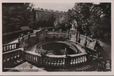 Donaueschingen - Donauquelle - ca. 1960 Donaueschingen - Donauquelle - ca. 1960