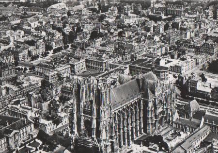 Frankreich - Reims - Cathedrale - ca. 1955 Frankreich - Reims - Cathedrale - ca. 1955