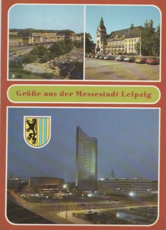 Leipzig - u.a. Neues Gewandhaus - 1988 Leipzig - u.a. Neues Gewandhaus - 1988