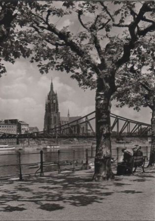 Frankfurt Main - Blick von Sachsenhausen - ca. 1960 Frankfurt Main - Blick von Sachsenhausen - ca. 1960