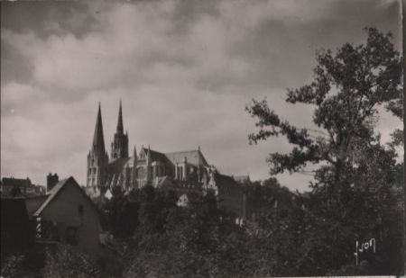 Frankreich - Chartres - La Cathedrale - 1958 Frankreich - Chartres - La Cathedrale - 1958