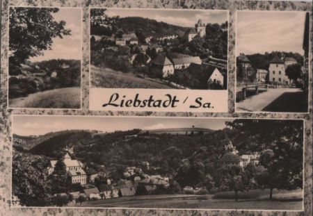 Liebstadt - 4 Teilbilder - 1965 Liebstadt - 4 Teilbilder - 1965