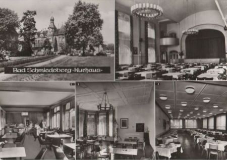Bad Schmiedeberg - Kurhaus, u.a. Klubraum - ca. 1980 Bad Schmiedeberg - Kurhaus, u.a. Klubraum - ca. 1980