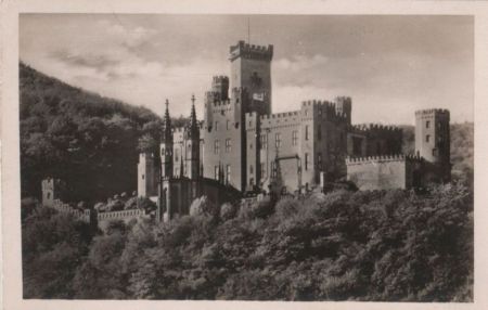 Koblenz, Schloß Stolzenfels - ca. 1950 Koblenz, Schloß Stolzenfels - ca. 1950
