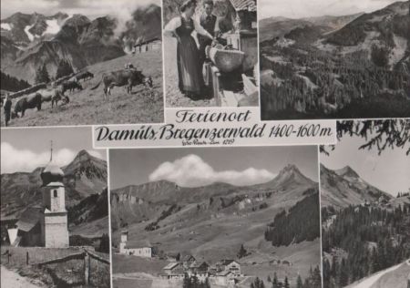 Österreich - Damüls - ca. 1965 Österreich - Damüls - ca. 1965