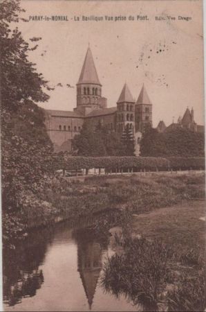 Frankreich - Paray-le-Monial - La Basilique - 1924 Frankreich - Paray-le-Monial - La Basilique - 1924