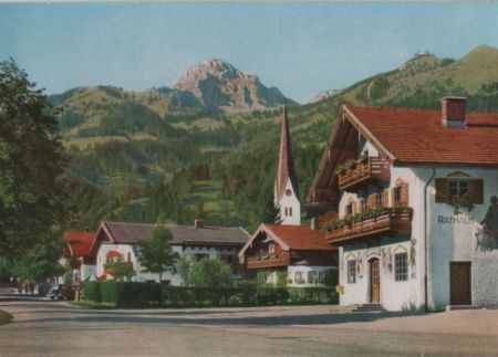 Bayrischzell - mit Wendelstein - ca. 1975 Bayrischzell - mit Wendelstein - ca. 1975