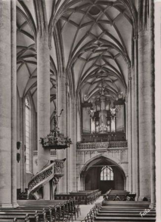 Nördlingen - St. Georgskirche - ca. 1965 Nördlingen - St. Georgskirche - ca. 1965