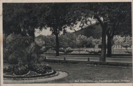Bad Rothenfelde - Anlagen - ca. 1950 Bad Rothenfelde - Anlagen - ca. 1950