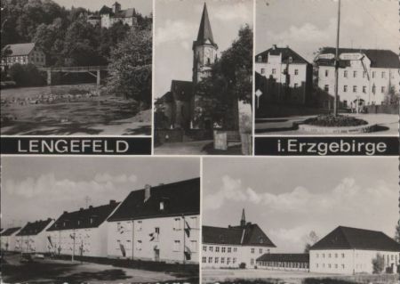 Lengefeld - mit 5 Bildern - 1972 Lengefeld - mit 5 Bildern - 1972