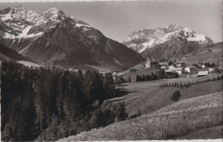 Österreich - Hirschegg - mit Elferkopf - 1965 Österreich - Hirschegg - mit Elferkopf - 1965