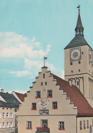 Deggendorf a.d. Donau, Rathaus - 1967 Deggendorf a.d. Donau, Rathaus - 1967