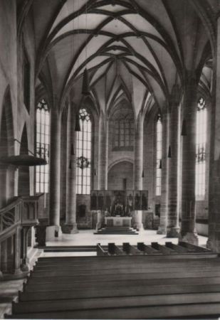 Weißenburg - St. Andreaskirche - ca. 1965 Weißenburg - St. Andreaskirche - ca. 1965