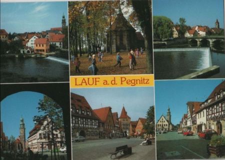 Lauf an der Pegnitz - mit 6 Bildern - ca. 1985 Lauf an der Pegnitz - mit 6 Bildern - ca. 1985