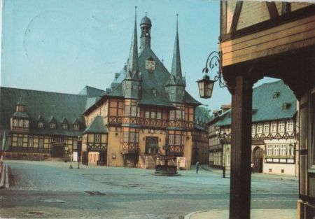 Wernigerode - Rathaus - 1978 Wernigerode - Rathaus - 1978