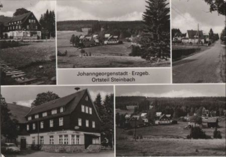 Johanngeorgenstadt - 5 Teilbilder - 1989 Johanngeorgenstadt - 5 Teilbilder - 1989