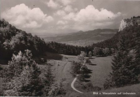 Lochenstein - Blick v. Wenzelstein - ca. 1965 Lochenstein - Blick v. Wenzelstein - ca. 1965