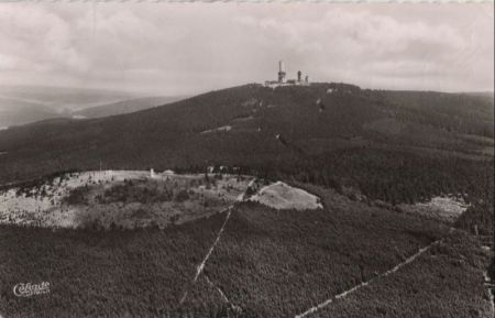 Großer Feldberg - Fernmelde-Sender - ca. 1960 Großer Feldberg - Fernmelde-Sender - ca. 1960