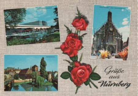 Nürnberg - u.a. Hauptmarkt und Frauenkirche - 1970 Nürnberg - u.a. Hauptmarkt und Frauenkirche - 1970