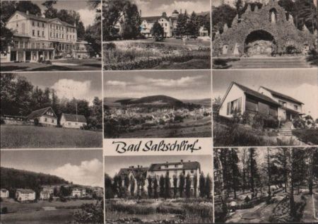 Bad Salzschlirf - mit 9 Bildern - 1965 Bad Salzschlirf - mit 9 Bildern - 1965