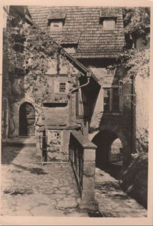 Eisenach - Wartburg, Ritterhaus von Süden - 1960 Eisenach - Wartburg, Ritterhaus von Süden - 1960