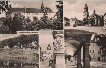 Waltershausen - u.a. Markt - 1969 Waltershausen - u.a. Markt - 1969