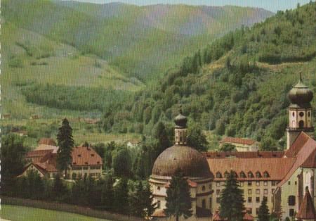 Kloster St. Trudpert Münstertal - 1967 Kloster St. Trudpert Münstertal - 1967