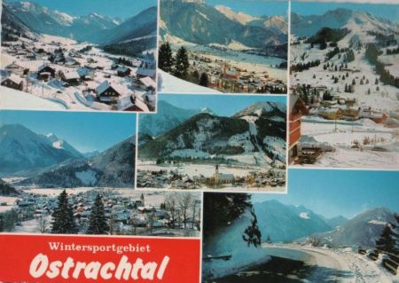 Ostrach - Wintersportgebiet - 1975 Ostrach - Wintersportgebiet - 1975