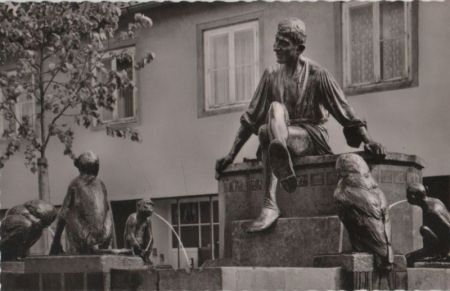 Braunschweig - Eulenspiegelbrunnen - ca. 1960 Braunschweig - Eulenspiegelbrunnen - ca. 1960