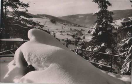 Warmensteinach - Blick vom Höllfelsen - ca. 1960 Warmensteinach - Blick vom Höllfelsen - ca. 1960