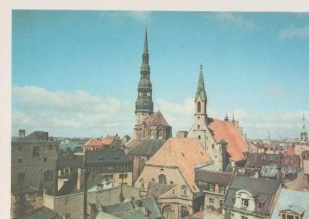 Lettland - Riga - Altansicht von Altriga - ca. 1975 Lettland - Riga - Altansicht von Altriga - ca. 1975