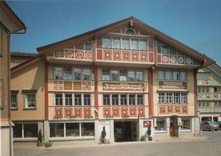 Schweiz - Appenzell - Restaurant Traube - ca. 1985 Schweiz - Appenzell - Restaurant Traube - ca. 1985