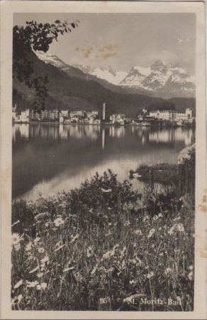 Schweiz - St. Moritz - ca. 1940 Schweiz - St. Moritz - ca. 1940