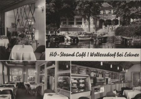 Woltersdorf - HO-Strand Cafe - 1975 Woltersdorf - HO-Strand Cafe - 1975
