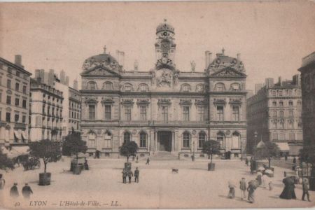 Frankreich - Lyon - Hotel de Ville - ca. 1930 Frankreich - Lyon - Hotel de Ville - ca. 1930