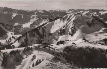 Rottach-Egern - Blick vom Wallberg - ca. 1955 Rottach-Egern - Blick vom Wallberg - ca. 1955