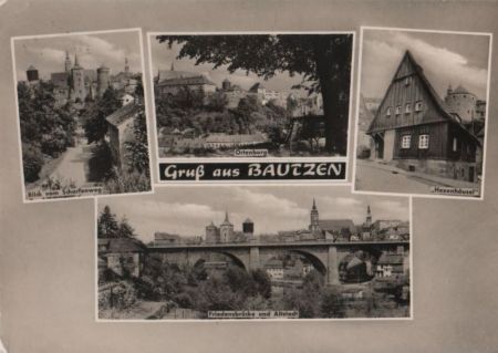 Bautzen - u.a. Hexenhäusel - 1964 Bautzen - u.a. Hexenhäusel - 1964