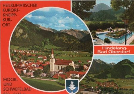 Bad Oberdorf - 3 Teilbilder - ca. 1975 Bad Oberdorf - 3 Teilbilder - ca. 1975