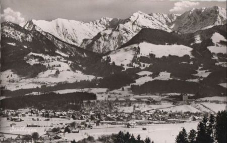 Sonthofen - mit Breitenberg - 1965 Sonthofen - mit Breitenberg - 1965