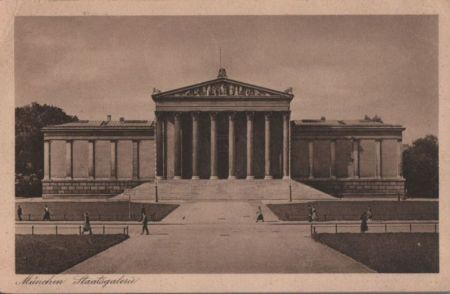 München - Staatsgalerie - 1927 München - Staatsgalerie - 1927