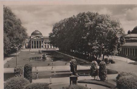 Wiesbaden - Kurhaus m. Staatstheater - 1951 Wiesbaden - Kurhaus m. Staatstheater - 1951