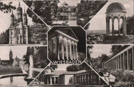 Wiesbaden - mit 7 Bildern - 1957 Wiesbaden - mit 7 Bildern - 1957