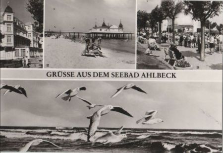 Ahlbeck - u.a. Konzertpavillon - 1986 Ahlbeck - u.a. Konzertpavillon - 1986