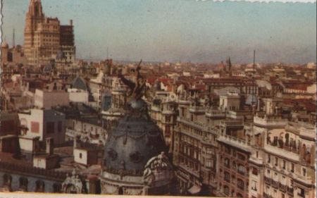 Spanien - Madrid - Vista parcial - ca. 1965 Spanien - Madrid - Vista parcial - ca. 1965