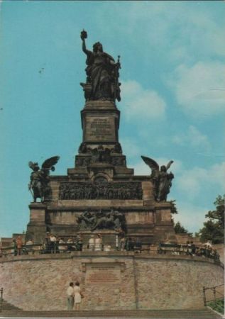 Rüdesheim - Niederwald-Denkmal - ca. 1980 Rüdesheim - Niederwald-Denkmal - ca. 1980