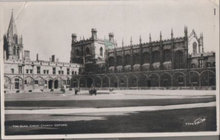 Großbritannien - Oxford - Tom Quad, Christ Church - 1959 Großbritannien - Oxford - Tom Quad, Christ Church - 1959