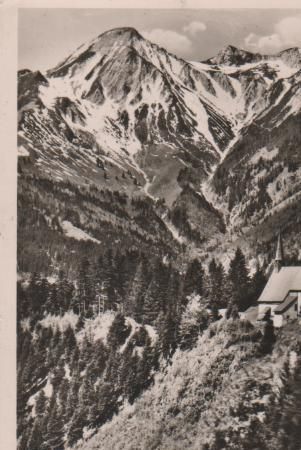 Traunstein - Chiemgau - Am Streichen m. Geigelstein - 1957 Traunstein - Chiemgau - Am Streichen m. Geigelstein - 1957